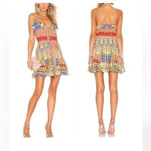 ALEXIS Sirsha Ruffle Mini Dress XS